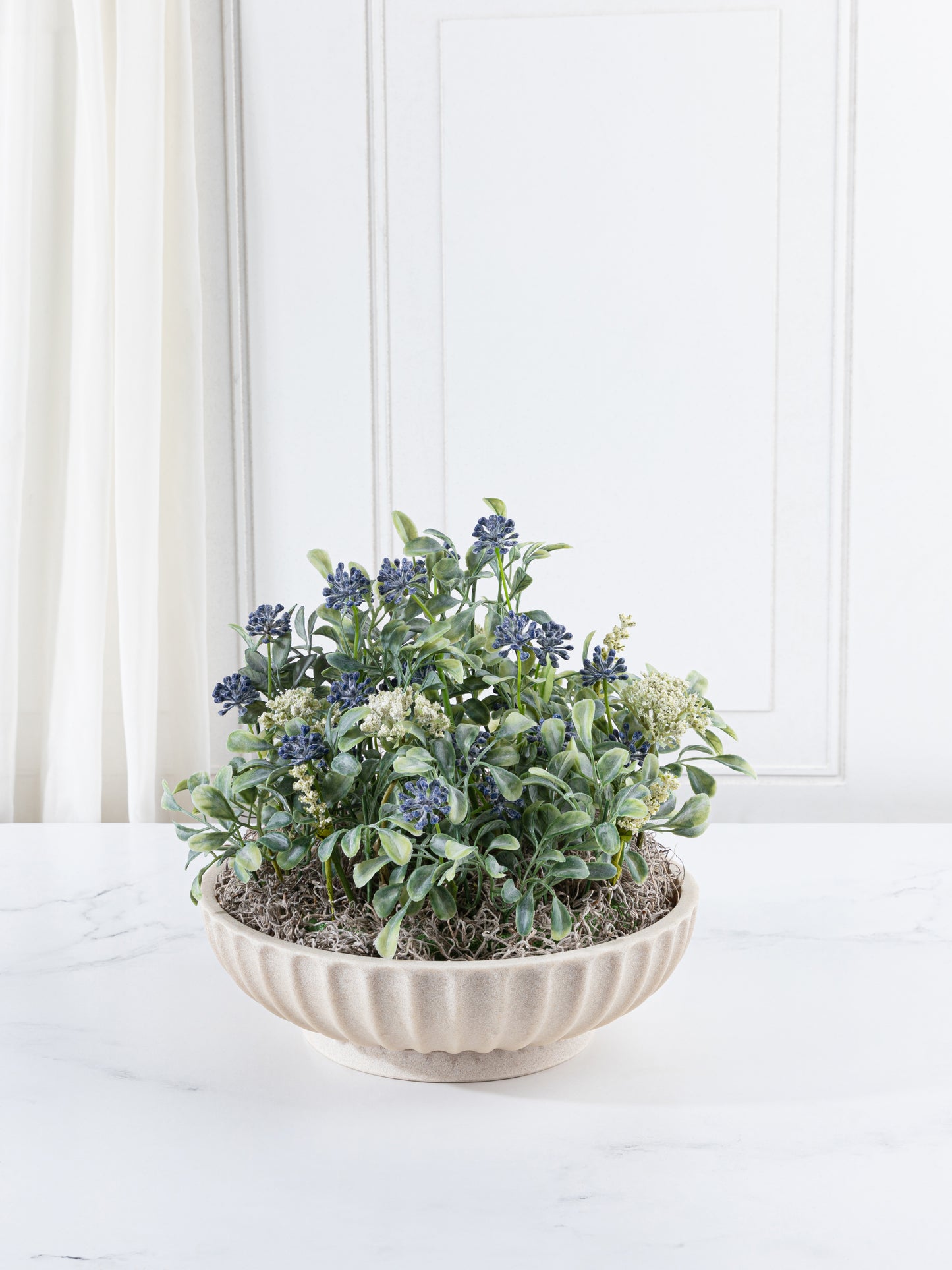 Toile Herb Garden Pedestal