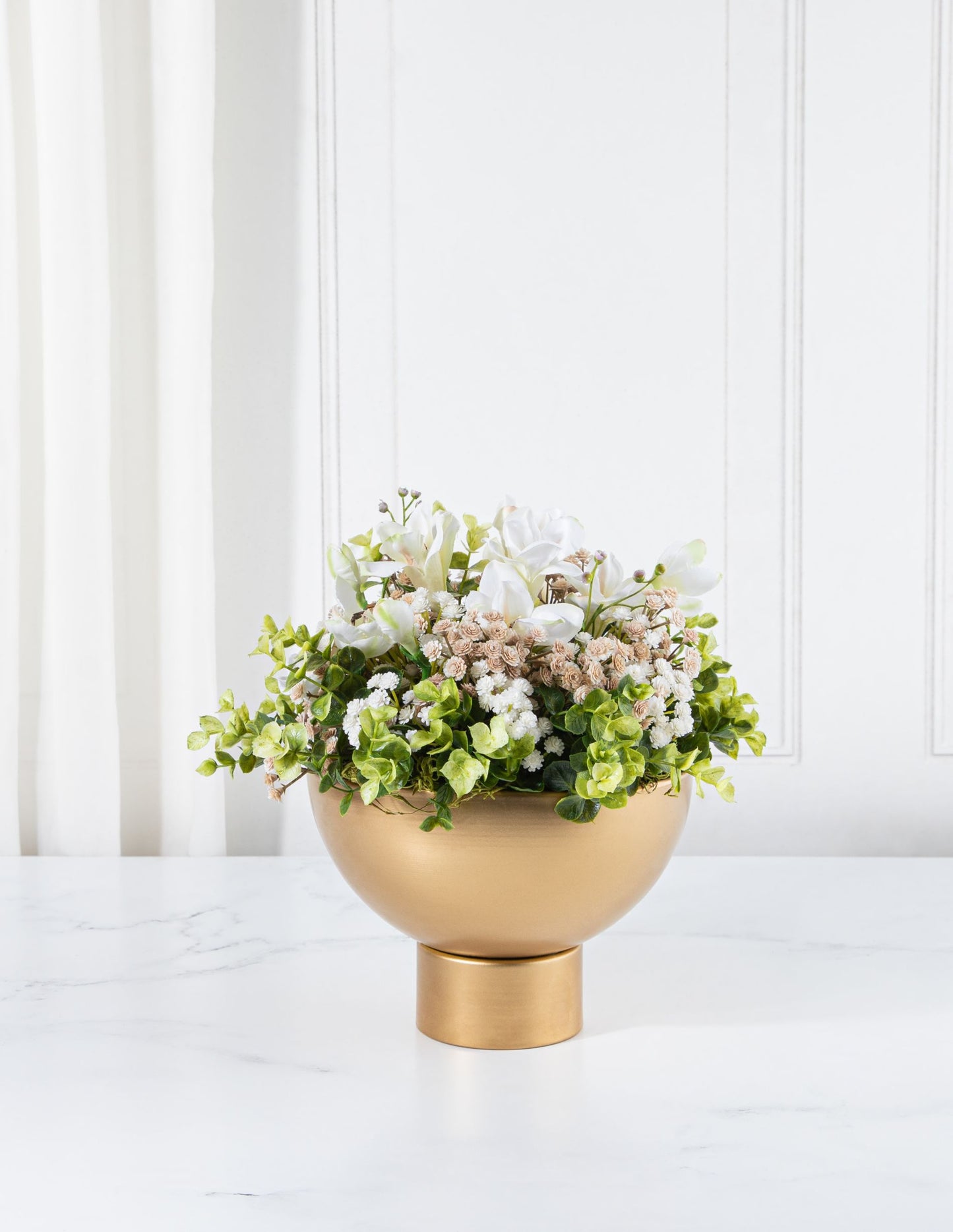 Enchanted Cream Garden - Pedestal