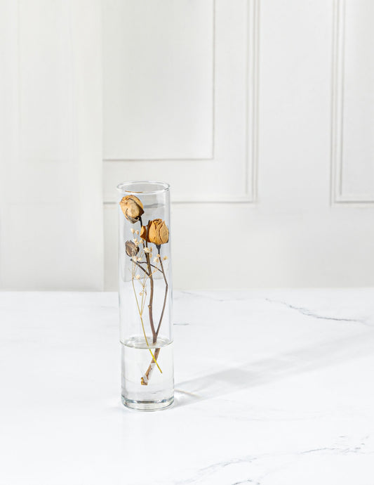Tall Cylinder Antique Rose