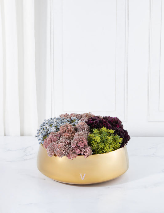 Vibrant Moss Round